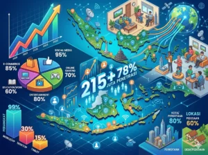statistik pengguna internet indonesia